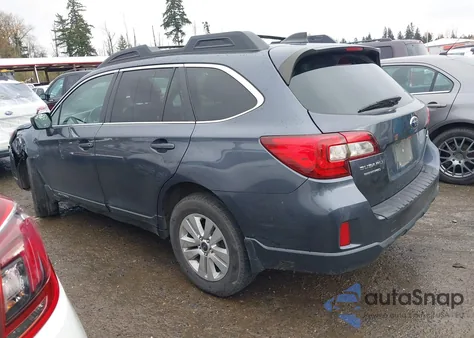 2017 Subaru Outback 2.5I Premium из США, поврежденный, VIN 4S4BSACC5H3288425